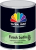 Global Finish satin 1 ltr. kleur uit wit/1