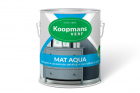 Koopmans Mat Aqua 750 ml RAL 9001