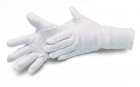Handschoen wit katoen 9.5 dun, zeer goede pasvorm