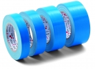 UV textieltape blauw 25 mm x 25 mtr